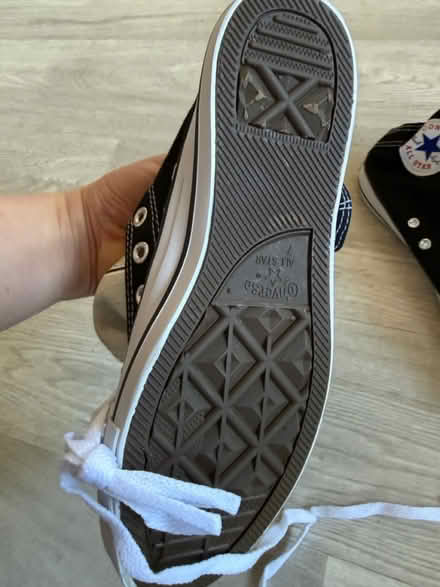 Photo of free Converse hi-tops size 7 (Tidbury Green B94 5) #4