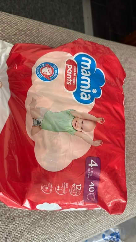Photo of free Mamia diapers size 4 (IG3 8EX) #1