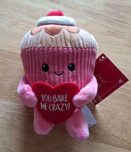 Photo of free Cupcake Plushy With Tag, New (TN23) #1