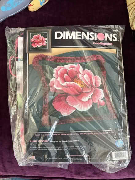 Photo of free Peony cross stitch set (Wokingham RG40) #1