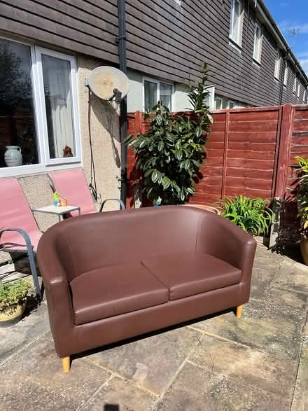 Photo of free 2 seater sofa (Gosport PO12) #1