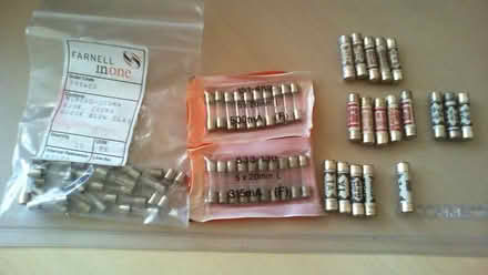 Photo of free Selection of mains fuses, and 20mm quick blow glass fuses (Knaresborough HG5) #1