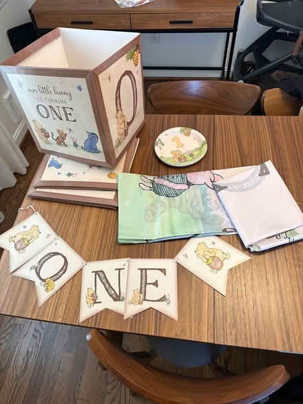Photo of free Winnie the Pooh 1st Birthday Decor (Bethesda, MD) #1