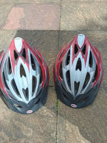 Photo of free Lady's and gent's cycling helmets. (Kempston MK42) #1