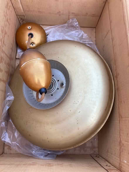 Photo of free Light fixtures (2) vintage/Old (10470 Woodlawn) #4