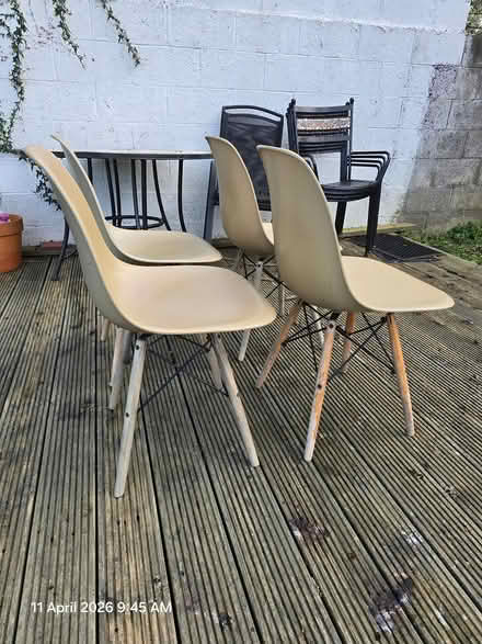Photo of free 4 Kitchen Chairs (Drumcondra) #2