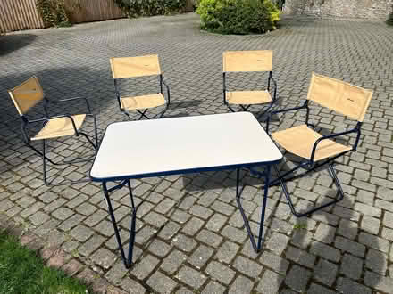 Photo of free Picnic Table and 4 Chairs (BA2) #1