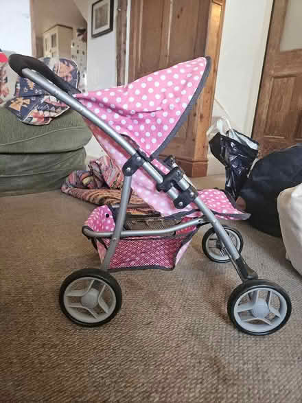Photo of free Foldaway Play Pram, Good Condition (Bonsall DE4) #4