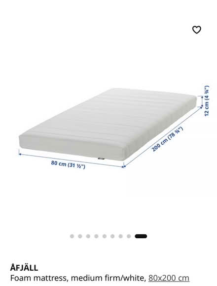 Photo of free ÅFJÄLL IKEA Foam mattress (Citywest) #2