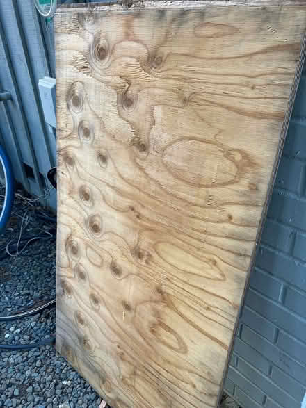 Photo of free Plywood 2 foot 3” x 4’ (Foothill Boulevard Cupertino) #1