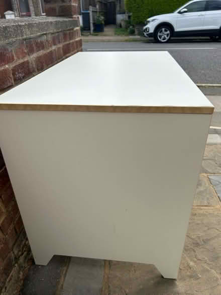 Photo of free White Ikea Desk (kingston upon thames, KT2) #3