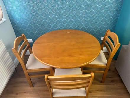Photo of free Table and 4 chairs (L30) #3