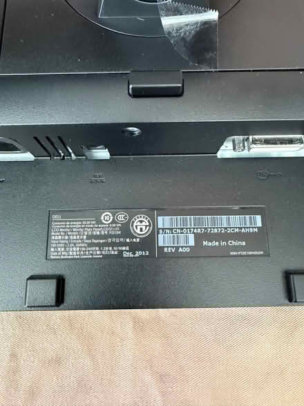 Photo of free 2 Dell Computer Monitors (Mission Blvd and Whipple) #2