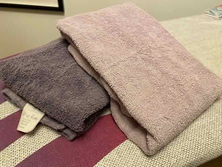 Photo of free Two old hand towels (Dursley GL11) #1