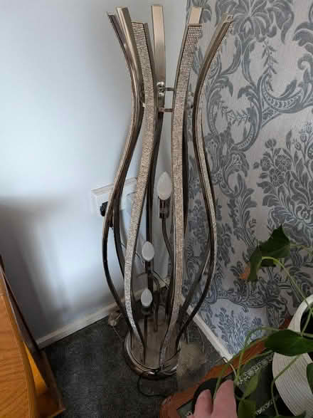 Photo of free Diamante floor lamp (Bear Cross BH11) #2