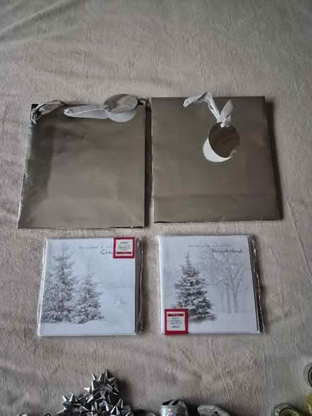 Photo of free Silver Xmas Cards, Bows & Bags (Handforth SK9) #2