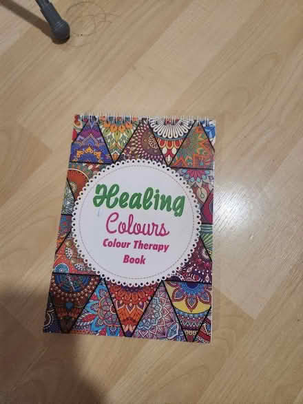 Photo of free Colours therapy colouring book (Castlefield HP12) #1