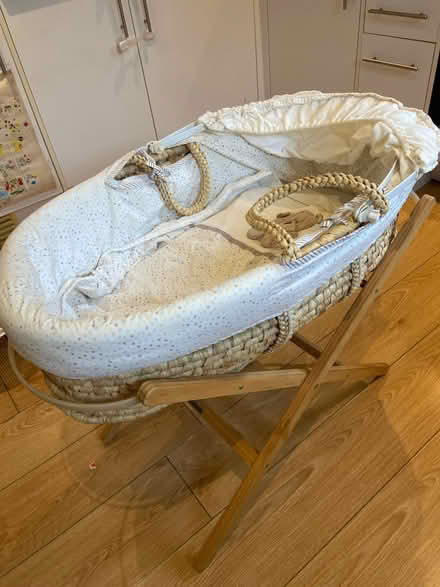 Photo of free Newborn Moses basket (Catford) #2