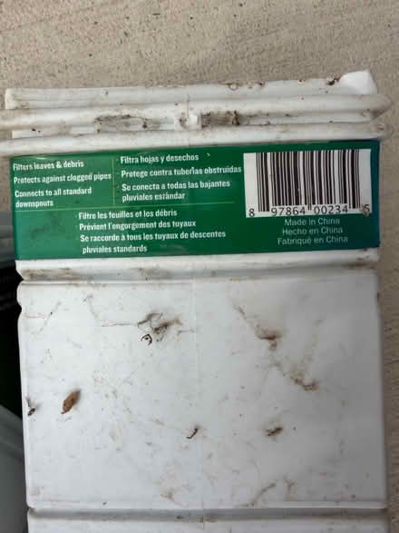 Photo of free "Flex Grate"brand Downspout Filters (Darien - near 75th x Cass Ave.) #4