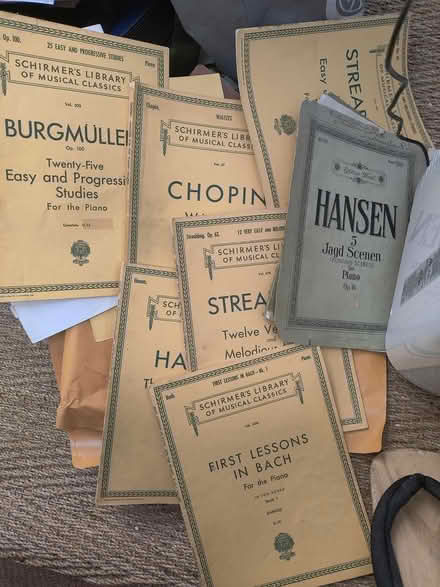 Photo of free Sheet music for piano (AU Park) #1