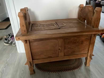 Photo of free Teak storage box/seat (West Leigh PO9) #1