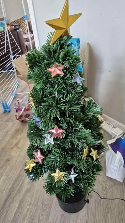 Photo of free Optic fibre plastic christmas tree (Downham BR1) #1