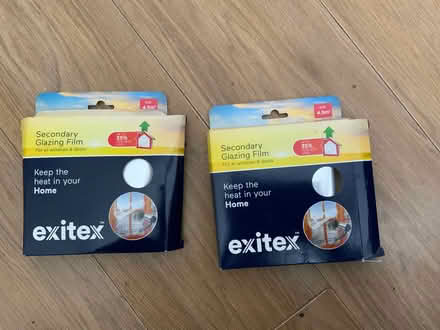 Photo of free Secondary glazing film x 2 (Surrey Heath GU15) #1