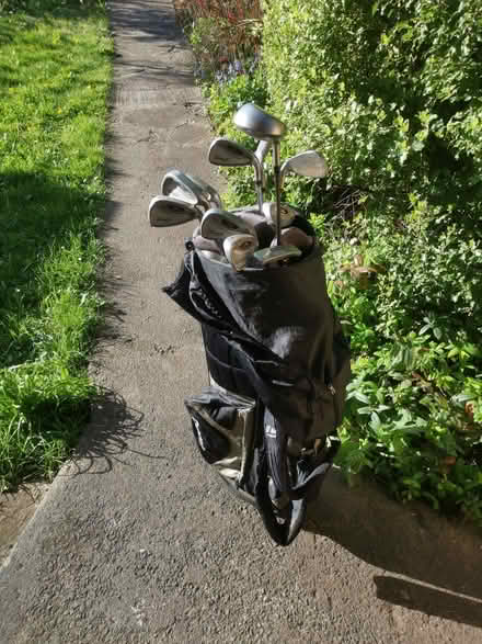 Photo of free Set of golf clubs, balls, tees and bag (Lower Weston BA1) #2
