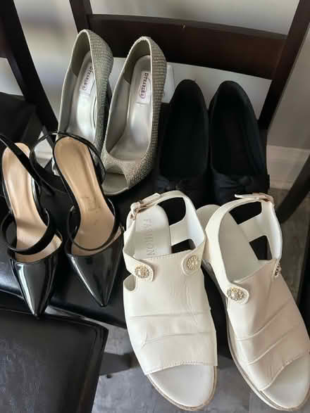 Photo of free 4 pairs of shoes (Congress Heights, SE DC) #1