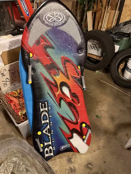 Photo of free Snow boogie board (By WJHS) #1