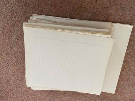 Photo of free Lined paper (West Hill BN1) #1