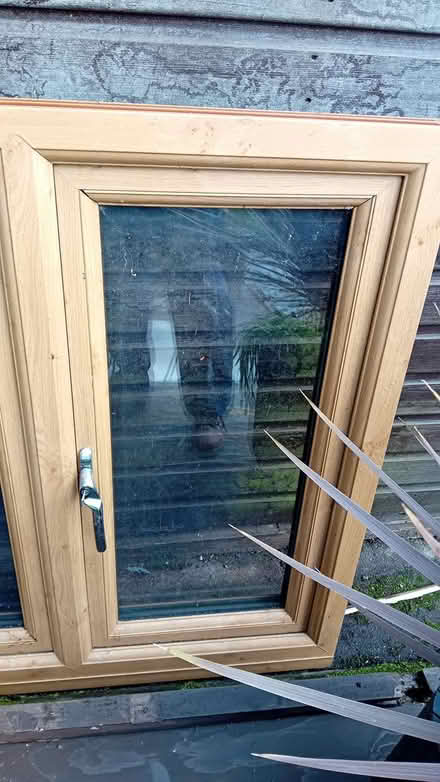 Photo of free Double glazed wood effect window (Woodhouse, Loughborough) #2
