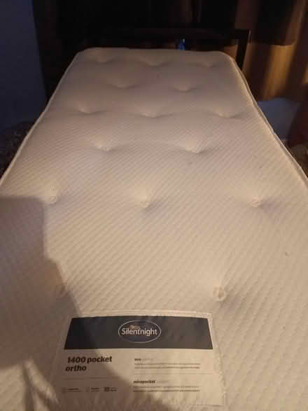 Photo of free Single Silentnight ortho mattress (Watford WD18) #1