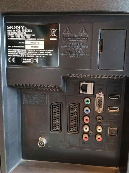 Photo of free 40" Sony Wall TV with fixing (Stone Cross BN23) #2