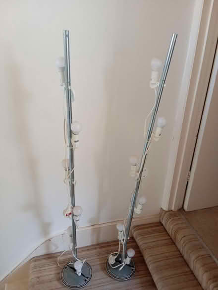 Photo of free Two tall lamps (Eastbourne BN22) #1