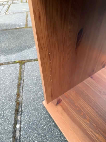 Photo of free Computer cupboard on castors (Formby L37) #4