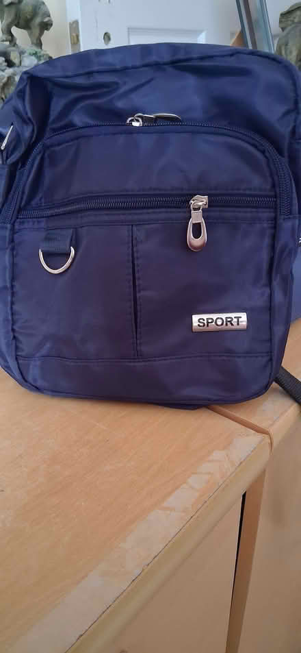 Photo of free blue messenger bag new (Wigmore LU2) #1