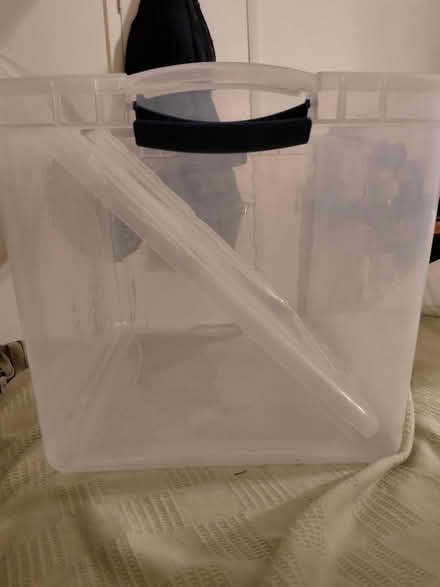 Photo of free 66 oz Storage Bin (Hollymead) #1