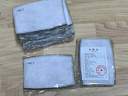 Photo of free Filter Pads for Cloth Masks (Wolfe & Reed) #1