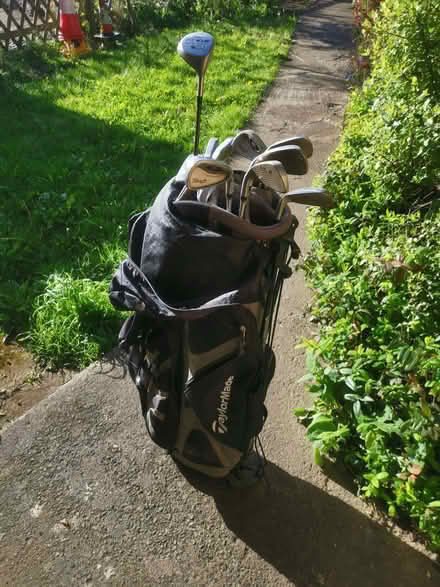 Photo of free Set of golf clubs, balls, tees and bag (Lower Weston BA1) #1