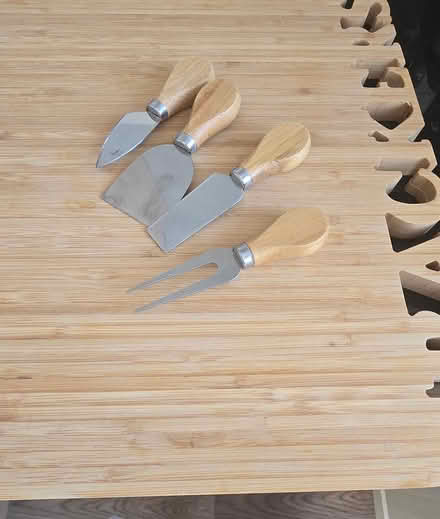 Photo of free Cheeseboard and cheese knives (Sutton Farm) #2