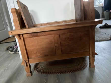 Photo of free Teak storage box/seat (West Leigh PO9) #3