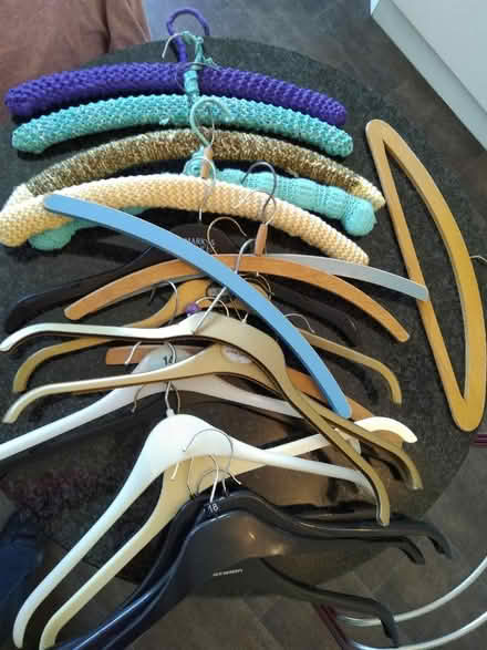 Photo of free 22 coat hangers (Millhouses S7) #1