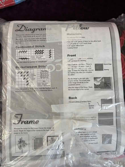 Photo of free Peony cross stitch set (Wokingham RG40) #3