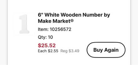 Photo of free 8 - 6in Wood 1’s (South Plainfield) #2