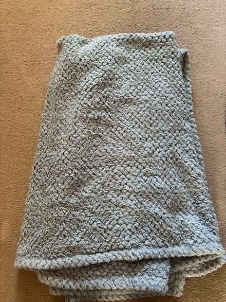 Photo of free Grey throw (Westbury BA13) #1