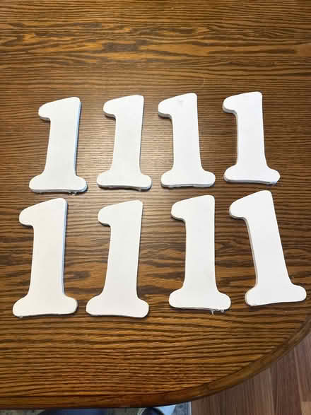 Photo of free 8 - 6in Wood 1’s (South Plainfield) #1