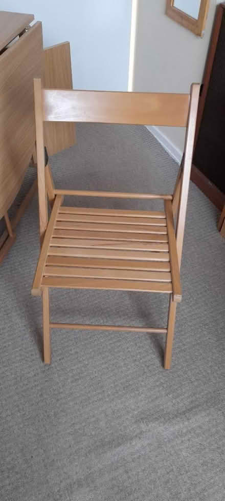 Photo of free Folding table and 2 chairs (Selsey, West sussex) #4