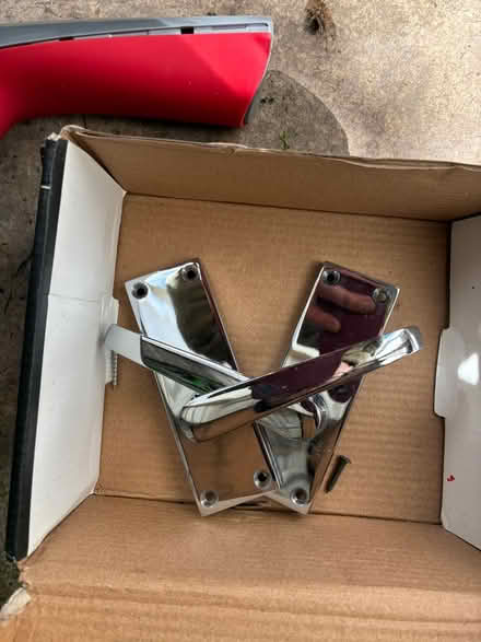 Photo of free Interior door handle silver (Kingswood) #1