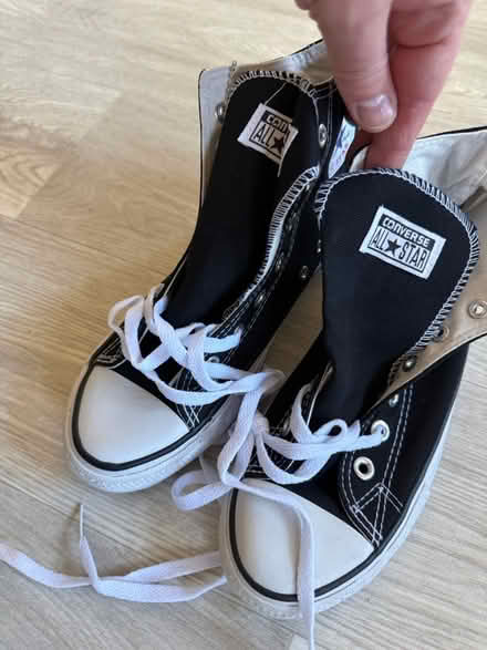 Photo of free Converse hi-tops size 7 (Tidbury Green B94 5) #1